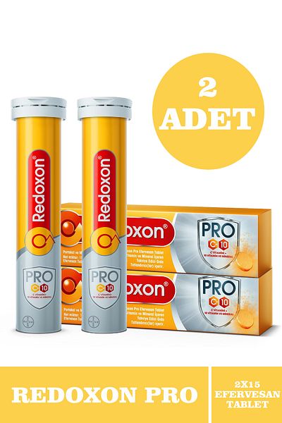 Redoxon Pro 15 Effervescent Tablet - Pack of 2