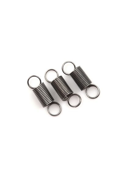 Choice 10pcs/pack 15mm Draw To 30mm Stainless Steel Small Tension Springs With Hook For Tensile Diy Toys