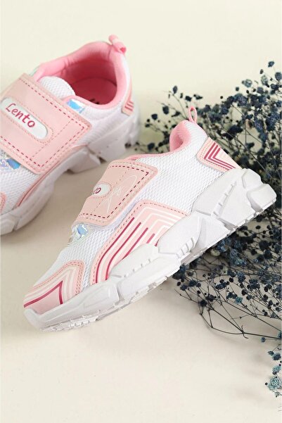 brosco Pantofi sport pentru copii, ortopedici, cu velcro, flexibili, ușori, respirabili, unisex