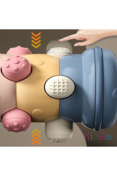 Choice لعبة دوارة للزحف للأطفال، أسطوانة للأنشطة التعليمية واللياقة البدنية، مستشعر تطوير وقت البطن للرضع...