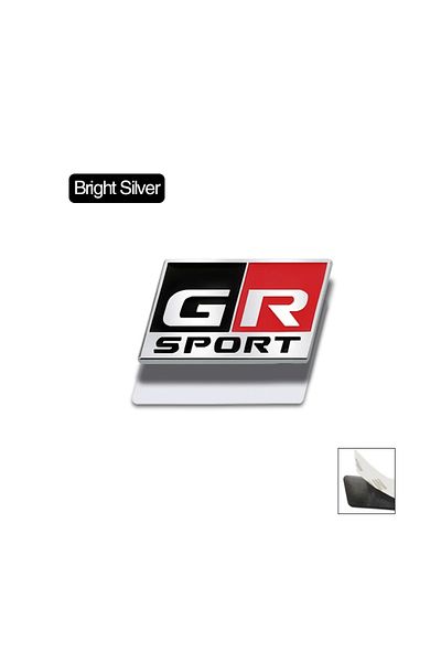 Choice Red For Toyota Sport gr Sport Rav4 Avensis Prado Prius Auto Accessories 3d Metal Car Sticker Logo La