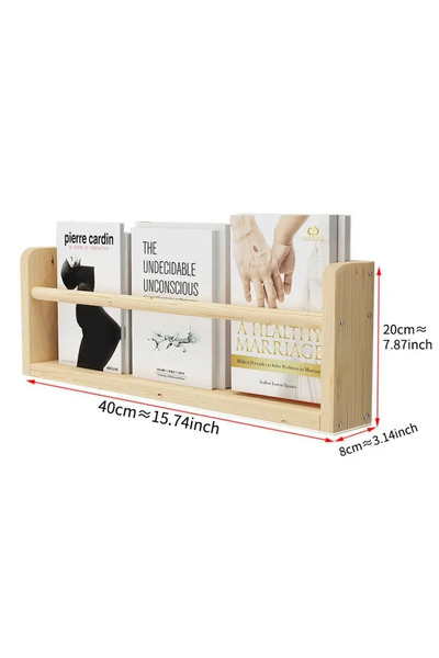 Choice 40cm Floating Shelves for Wall Nursery Book Kids Bookshelf for Living ...