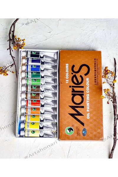 Südor MARİES MRMAR0001 OIL PAINT 12 COLORS E1381 / OIL PAINT FOR PAINTING