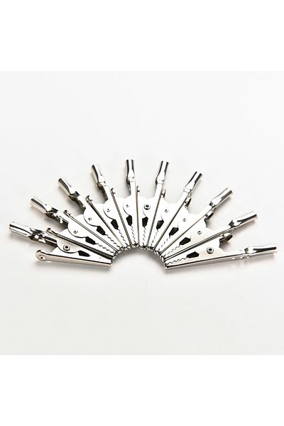 Choice 10Pcs/lot Alligator Crocodile Test Clips Cable Lead Screw Fixing Wholesale High Quality Stainless...