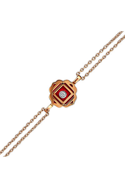 Ariş Pırlantalı Kök Çakra (MULADHARA) Bileklik