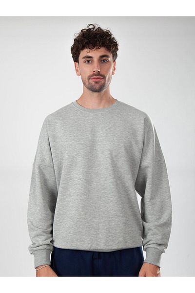 Coredra Βασικό ανδρικό φούτερ Oversize