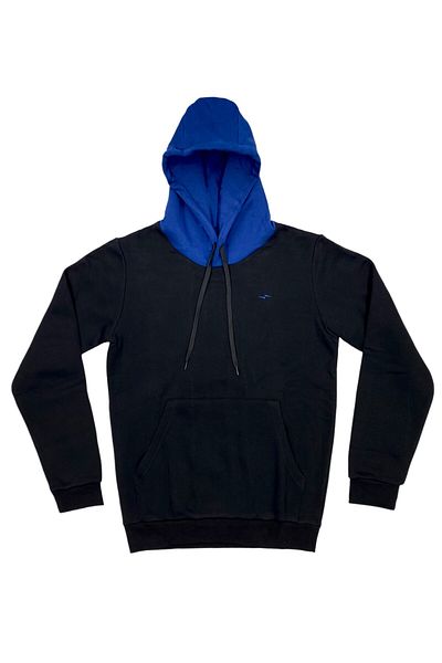 Masimar Men's 3 Thread Fabric Slim Fit Hooded Sweatshirt with Embroidery Detail