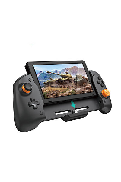 Choice وحدة تحكم سوداء سلكية للألعاب، مزودة بمحركين للاهتزاز، وشحن سريع بتقني...