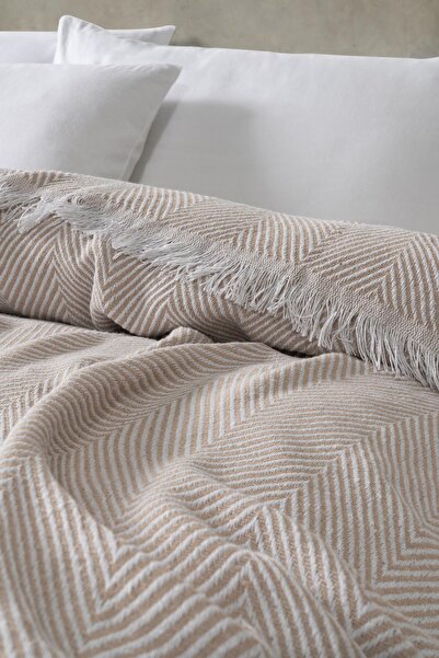 Ender Home Woven Piquea Multi-Purpose Double Pique – 200X230 cm