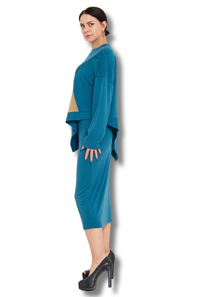 Favori Textile Glittered Top and Bottom Knitwear Set Models & Stylish Design