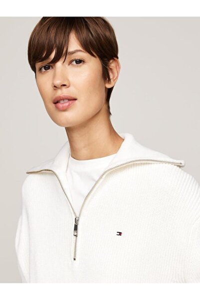 Tommy Hilfiger Co Cardi Stitch - 1/2 Zip Sweatshirt