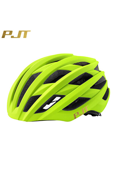 Choice خوذة ركوب الدراجات P3-أصفر من PJT للرجال والنساء، مزودة بشحن USB وإضاء...