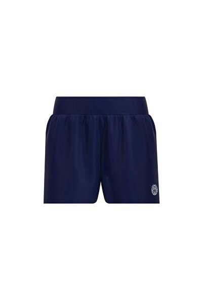 2In1 Kadın Tenis Şortu - dark blue