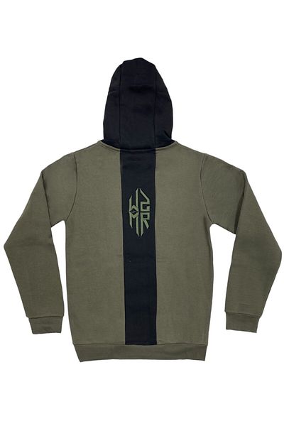 Masimar Men's 3 Thread Fabric Slim Fit Hooded Sweatshirt with Embroidery Detail
