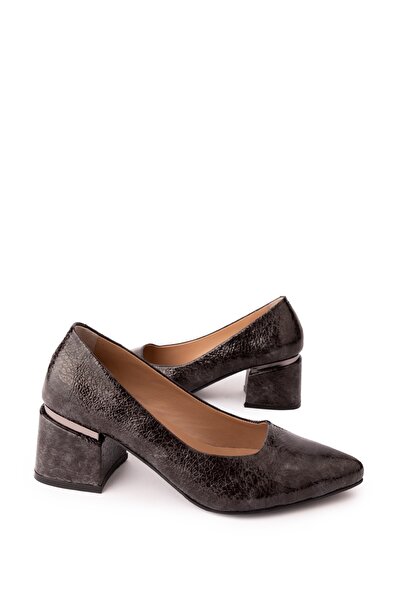 Gondol Kadın Hakiki Deri Klasik Topuklu Ayakkabı Ast.1008