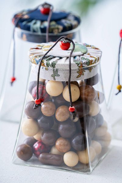 ACAR Decorative Glass Jar - 550 ml