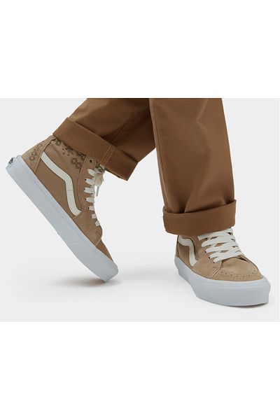 Vans Sk8-Hi Tapared Women's Casual Shoes VN0009QP4MG1 Brown