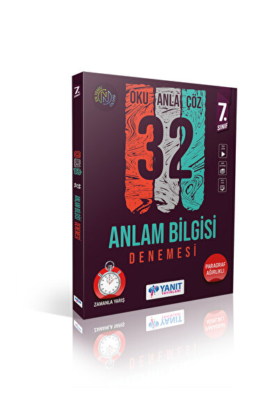 Yanıt Yayınları Yanıt 7.sınıf 32 Anlam Bilgisi Denemesi