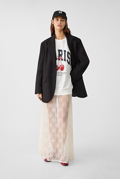 Stradivarius Oversize blazer with pockets