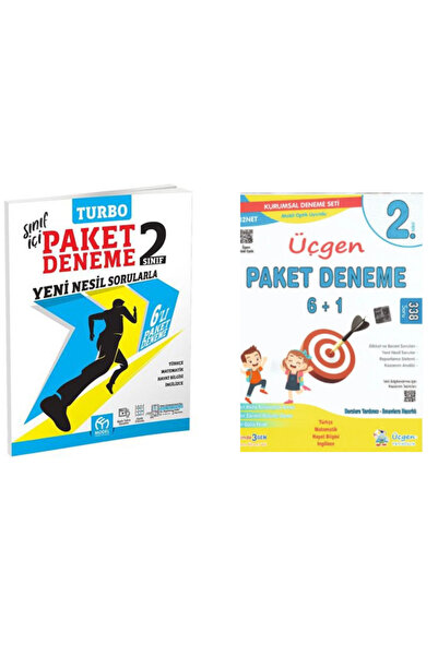 Üçgen Yayıncılık MODEL YAYINLARI 2.SINIF PAKET DENEME & ÜÇGEN YAYINCILIK 2.SI...
