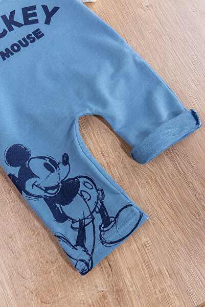 Babymod Figured 2-Piece Baby Boy Jumpsuit Salopet Set