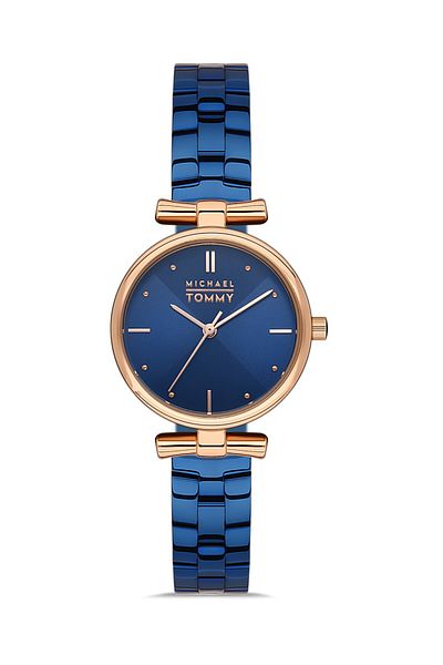MICHAEL TOMMY Steel Women's Wristwatch - Mt-20249L-Lrl82