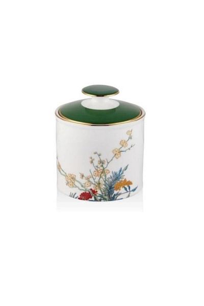 Joy Carmen BLOSSOMS SMALL CANISTER WITH LID 11,5X13 CM