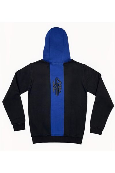 Masimar Men's 3 Thread Fabric Slim Fit Hooded Sweatshirt with Embroidery Detail
