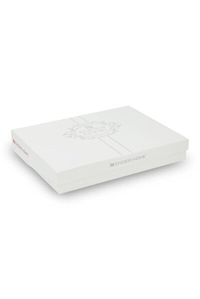 Ender Home Satelle Double Satin Duvet Cover Set – 100% Cotton 200X220 cm