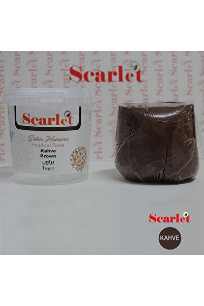 scarlet Şeker Hamuru Kahve ! kg.