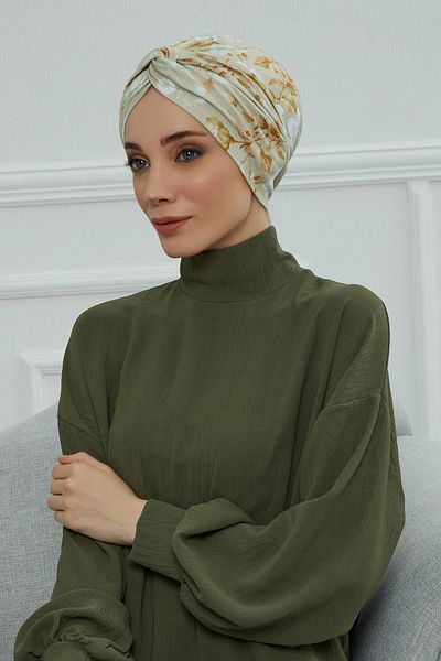 Aisha's Design Patterned Bonnet,B-4YD