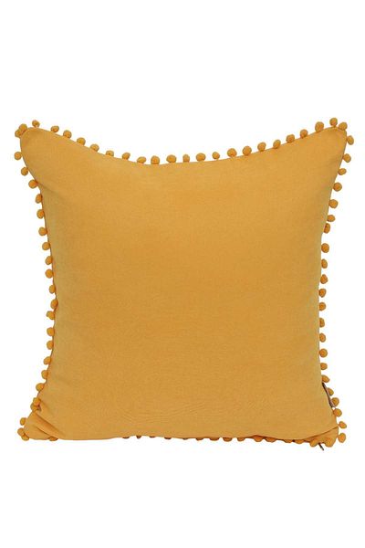 Aisha's Design Decorative Pompom Throw Pillow Cover - K-106