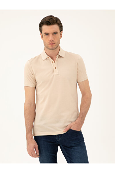 Cacharel تي شيرت بيج بقصة ضيقة وياقة بولو مرسيريزد 50284769-VR011