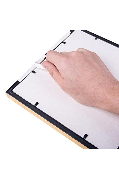 Nobbystar 21X21Cm Square Photo Frame with Mat - Adhesive 3 Pack