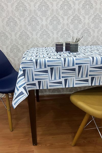 Pimula home Покривка за маса от PVC мушама, която може да се пере - Неплъзгаща се основа от влакна, _123-A