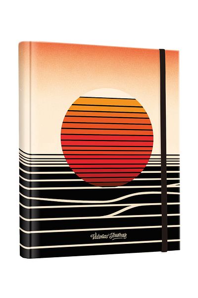 Victoria's Journals 192 Pages 96 Sheets Secret Spiral Notebook - 90gr.Dotted, 17x24 Cm
