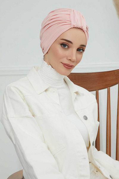 Aisha's Design موديل B-68 بونيه قطني ممشط