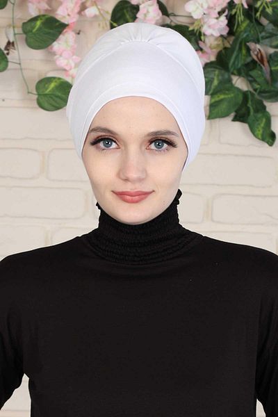 Aisha's Design موديل B-53 بونيه قطني ممشط