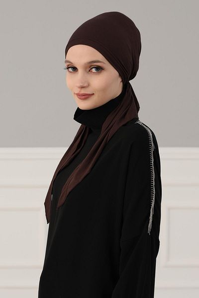 Aisha's Design بونيه قطن ممشط - موديل B-47