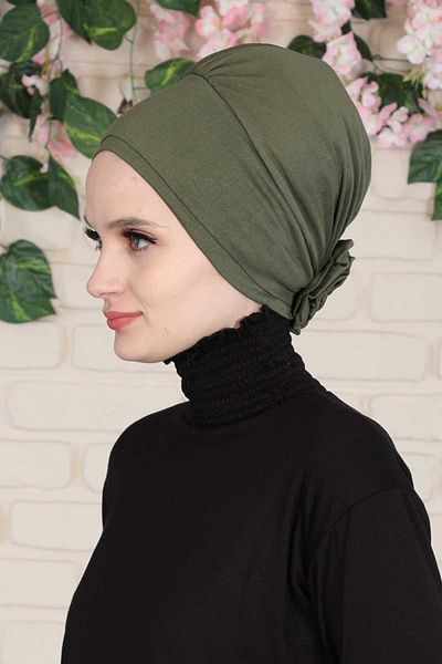 Aisha's Design موديل B-53 بونيه قطني ممشط
