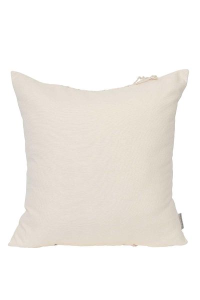 Aisha's Design Large Twisted Fringed Special Design Throw Pillow Cover,k-167
