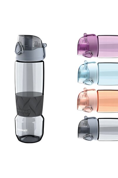 zweikell Rosso Sleeve Charcoal Bpa Free 650 ml Tritan Unbreakable Water Bottle - Water Bottle