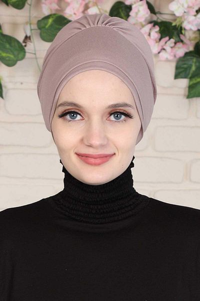 Aisha's Design موديل B-53 بونيه قطني ممشط