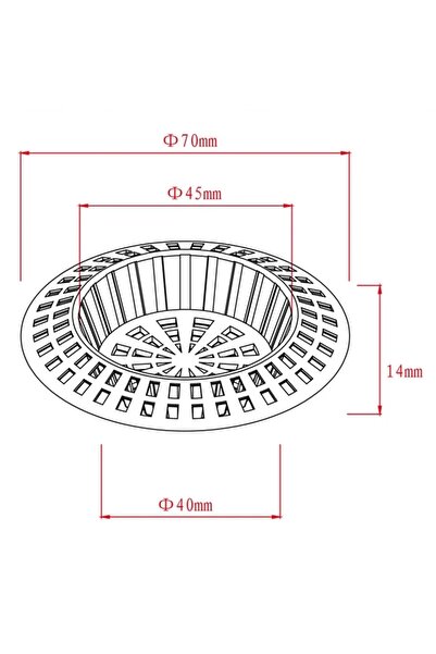 Choice فلتر حوض شعر المطبخ الأبيض، 5 قطع، مانع للانسداد، مصارف الأرضيات، سداد...
