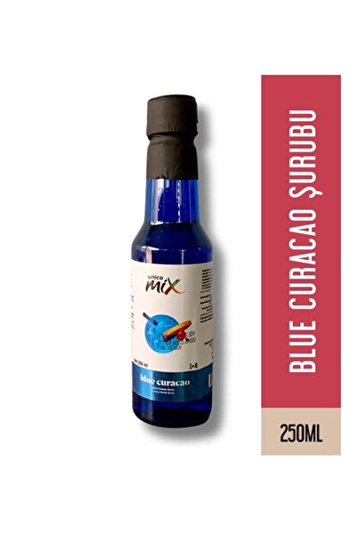 Unicomix Blue Curacao Turunç Şurup Pet Şişe 250 Ml