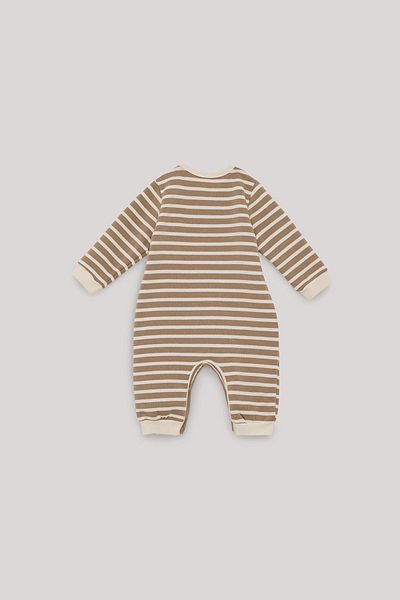 Nebbati Basic BG Store Baby Boy Beige Jumpsuit