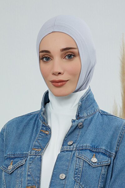 Aisha's Design Hijab Bonnet,Tb-1,Grey 2