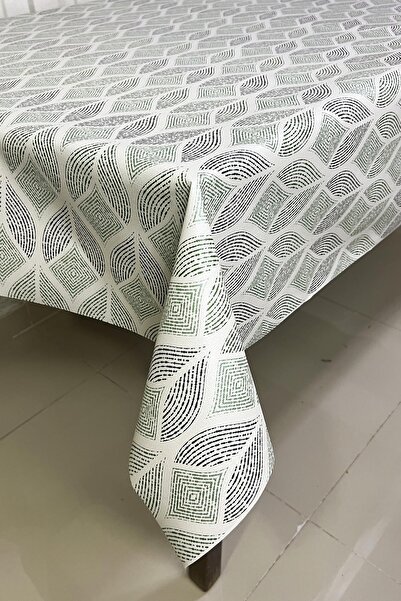 Pimula home Față de masă din pânză uleioasă ștergabilă cu bază din fibre anti...