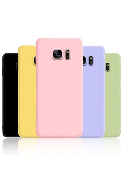 Choice Light Purple For Samsung S7 Edge Case Matte Silicone Back Cover Phone Cases