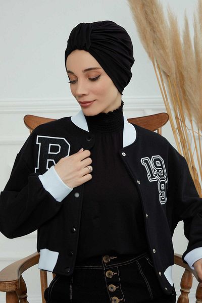 Aisha's Design موديل B-68 بونيه قطني ممشط